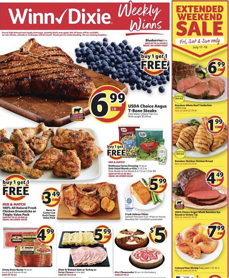 winn dixie weekly grocery ad|winn dixie specials this week.